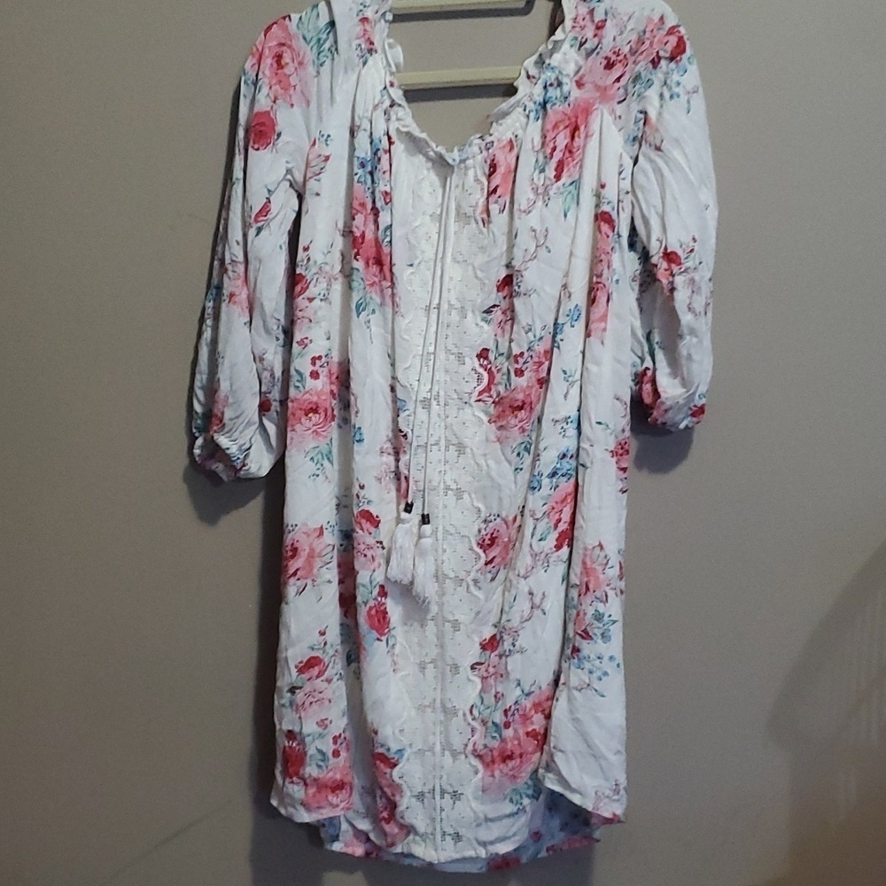 Xhilaration Floral dress size large
